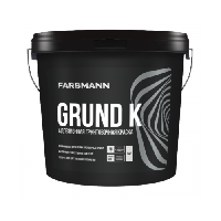 Фарба ґрунтувальна із кварцевим піском під штукатурки. Farbmann Grund K (Фарбманн Грунт К) 9л.