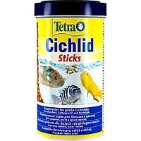 Сухой корм для аквариумных рыб Tetra в палочках Cichlid Sticks 500 мл (для всех цихлид)