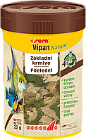 Sera Vipan Nature универсальный корм для аквариумных рыб, питающихся с поверхности воды, хлопья, 100 мл (22 г)