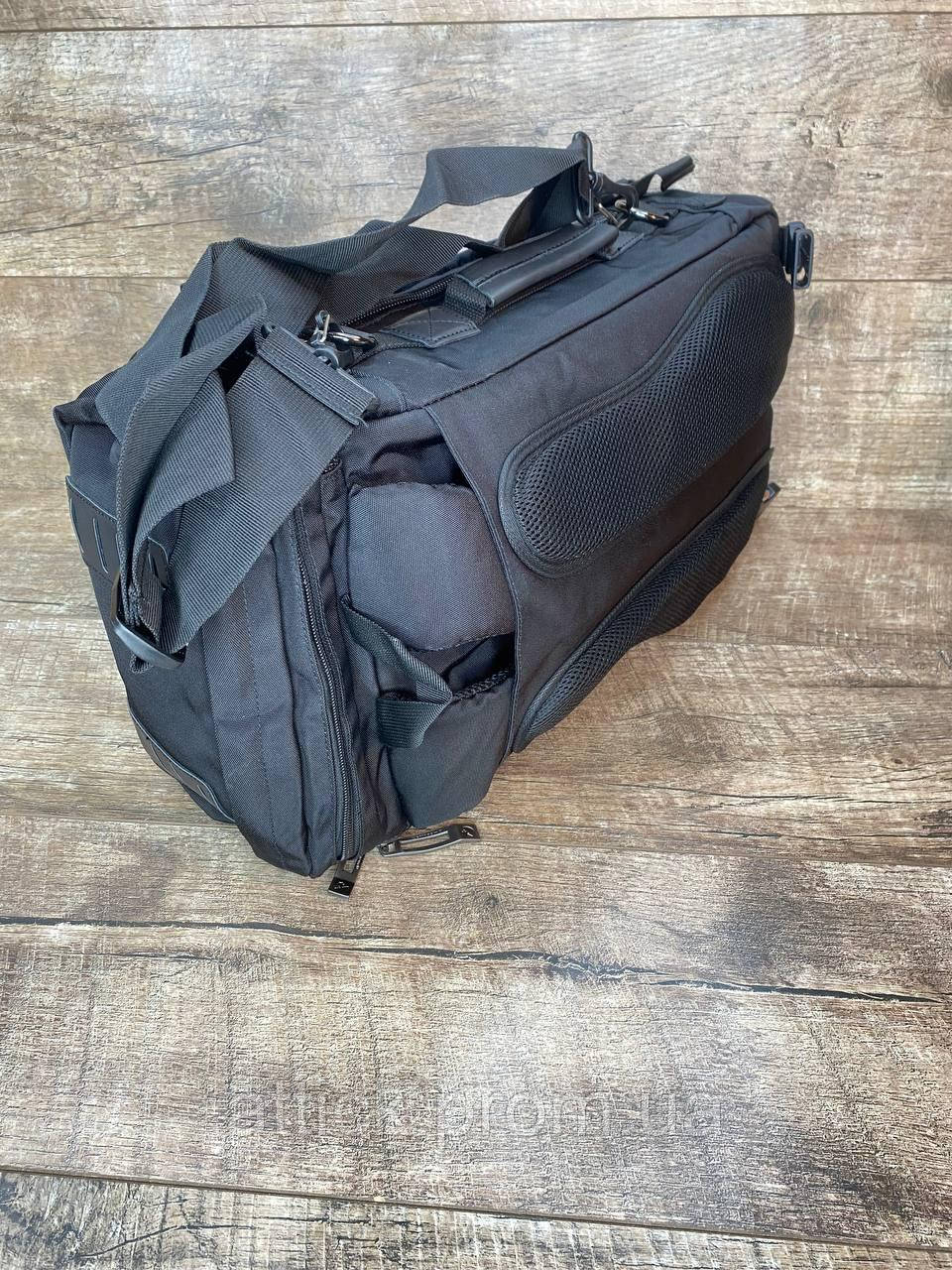 Большая туристическая сумка-рюкзак для работы, учебы, прогулок, путешествий 36 л В 309 ЧЕРНЫЙ at - фото 2 - id-p1941943251