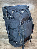 Велика туристична сумка-рюкзак для роботи, навчання, прогулянок, подорожей 45 л В 319 ЧОРНИЙ at