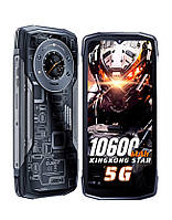 Защищенный смартфон Cubot KingKong Star 12/256gb black Мощный процессор, Большая батарея