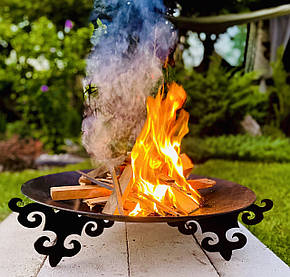 Кострова чаша М 500мм(вкрита вогнетривкою фарбою).