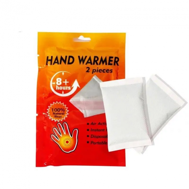 Грелка хімічна для рук 1 пара, Hand warmer Hodaf