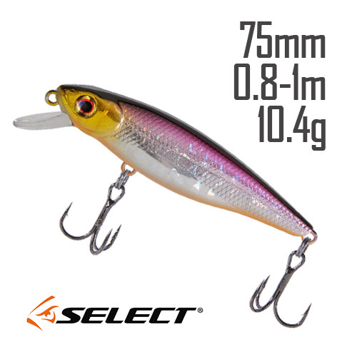 Воблер Select Hamster 75SP 75mm 10.4g #35 (0.8-1.0m), фото 1