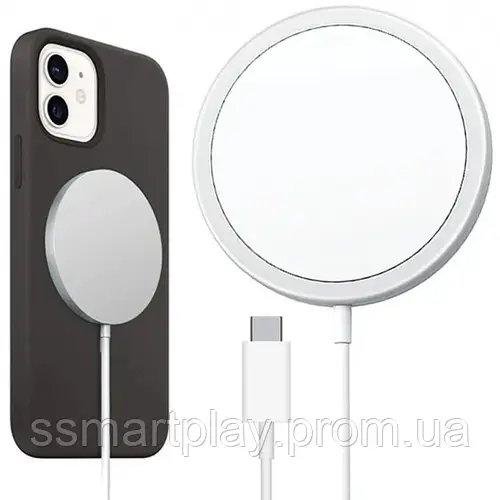 Беспроводная Зарядка для Айфона MagSafe 15W (ID#1931109737), цена: 550 ...