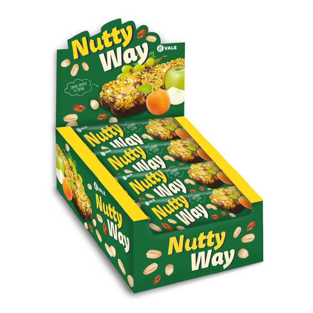 Nutty Way — 20x40g (часто глазурований)