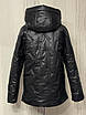 Жіноча весняна  куртка великих розмірів M-XXL сірий, фото 10