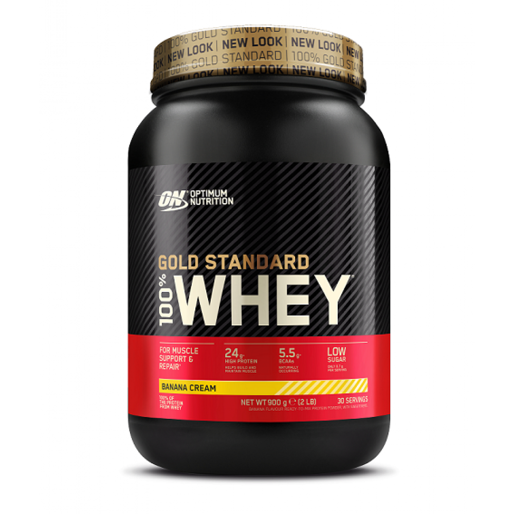Gold Standard 100% Whey - 908g Banana, фото 1