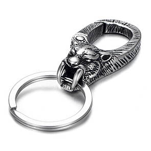 Брелок для ключів з нержавіючої медицинськои стали "Рись II"