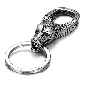 Брелок для ключів з нержавіючої медицинськои стали "Wolf II"