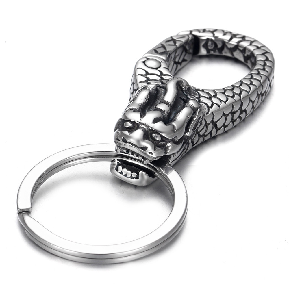 Брелок для ключів з нержавіючої медицинськои стали "Animal I", фото 1