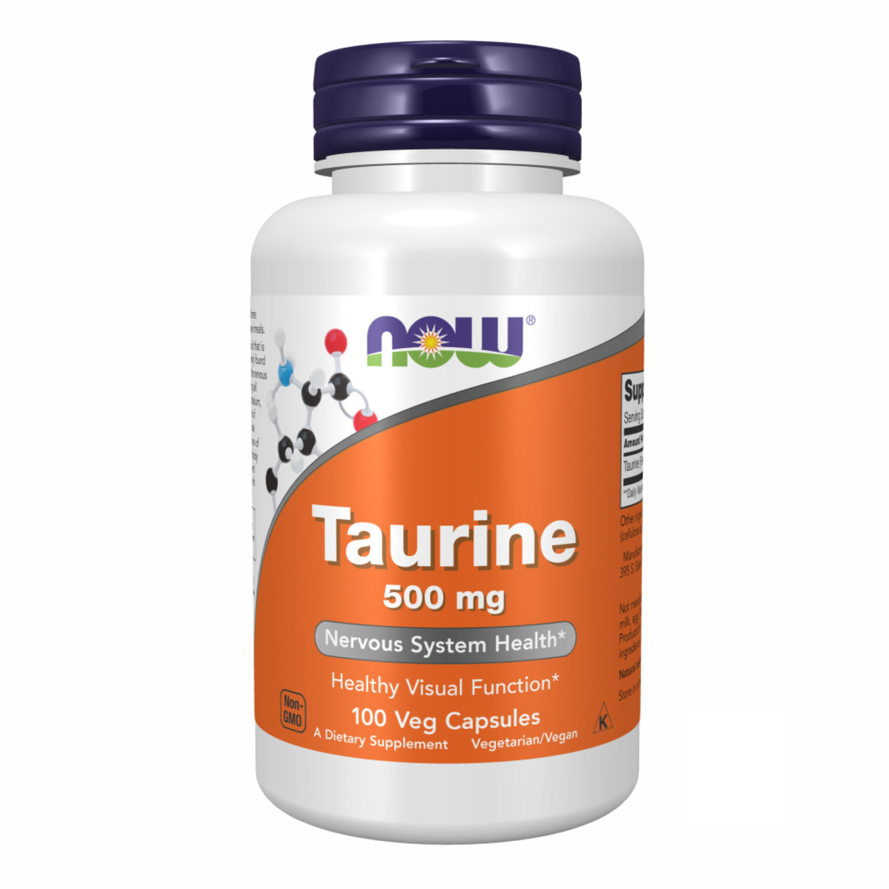 TAURINE 500mg - 100 caps, фото 1