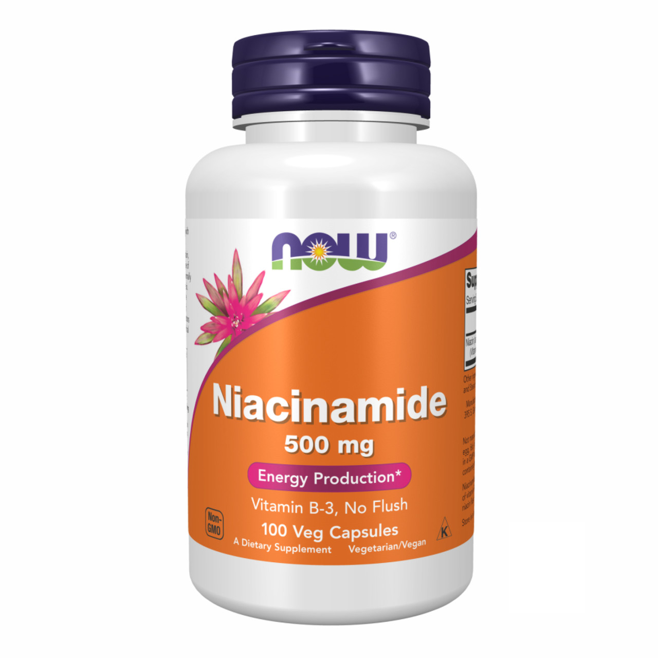 NIACINAMIDE 500mg - 100 vcaps, фото 1