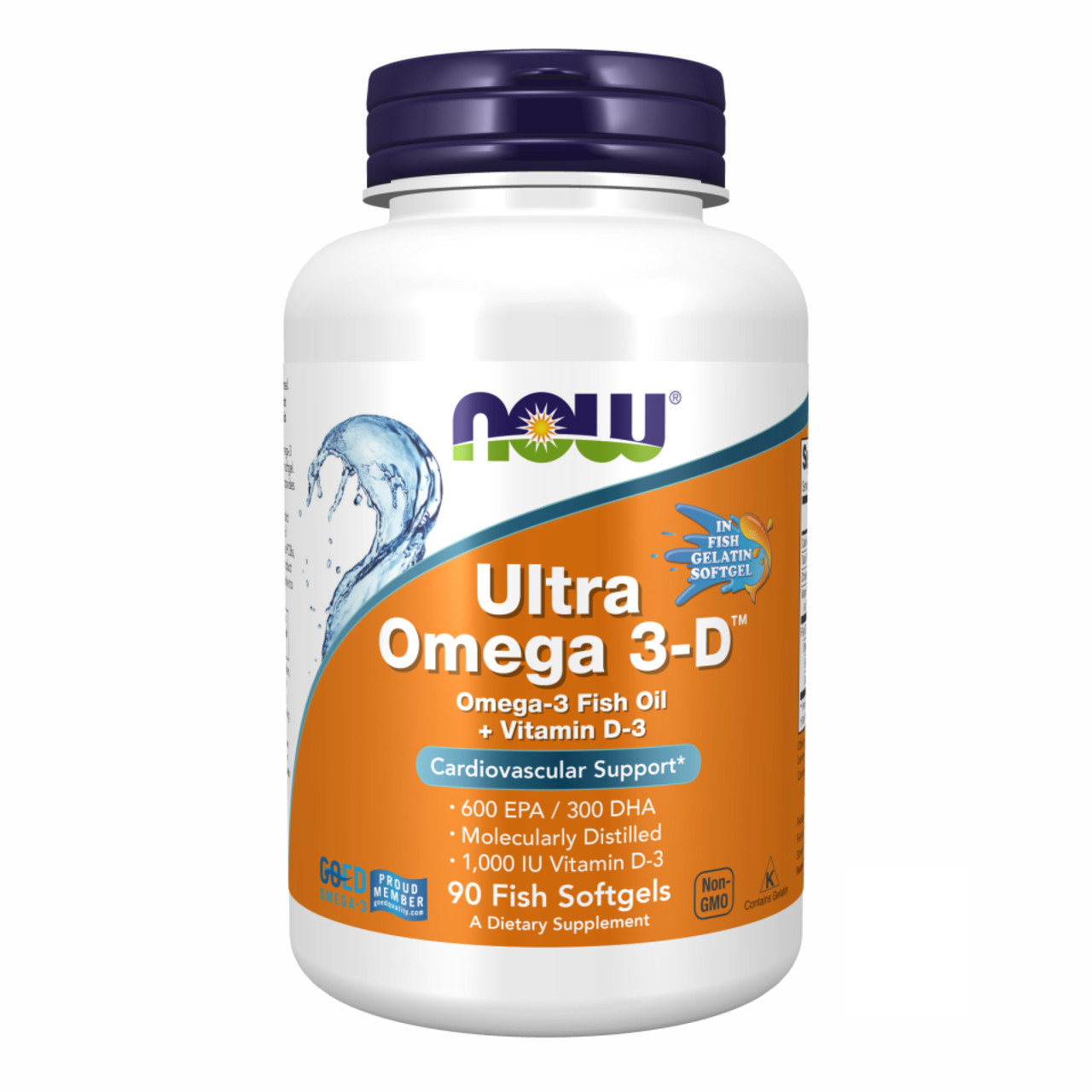 Ultra Omega 3-D Softgels - 90 softgels (Без етикетки), фото 1