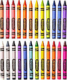 Воскові олівці, крейда Crayola 24 кольори! Америка оригінал!, фото 5