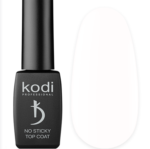 Верхнє покриття без липкого шару No Sticky Top Coat Milky, 12 мл