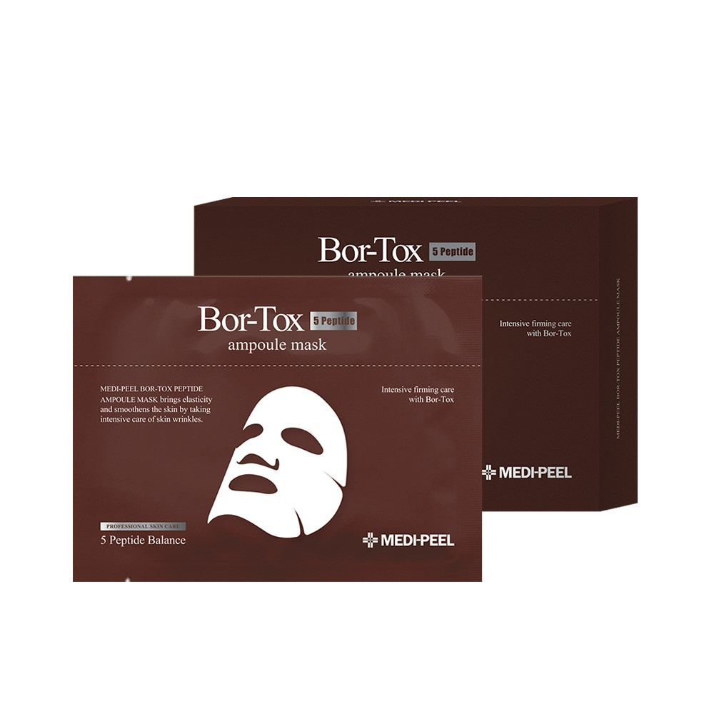 MEDI-PEEL Peptide Tox Bor Ampoule Mask - Антивікова тканинна маска з пептидами, фото 1