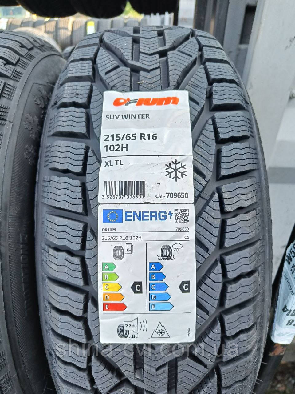 Зимові шини 215 65 r16 102H XL Orium Winter Suv