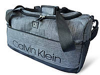 Новый фасон Спортивная дорожная сумка CK Mеланж ткань с кожаным дном Отличное качество только оптом