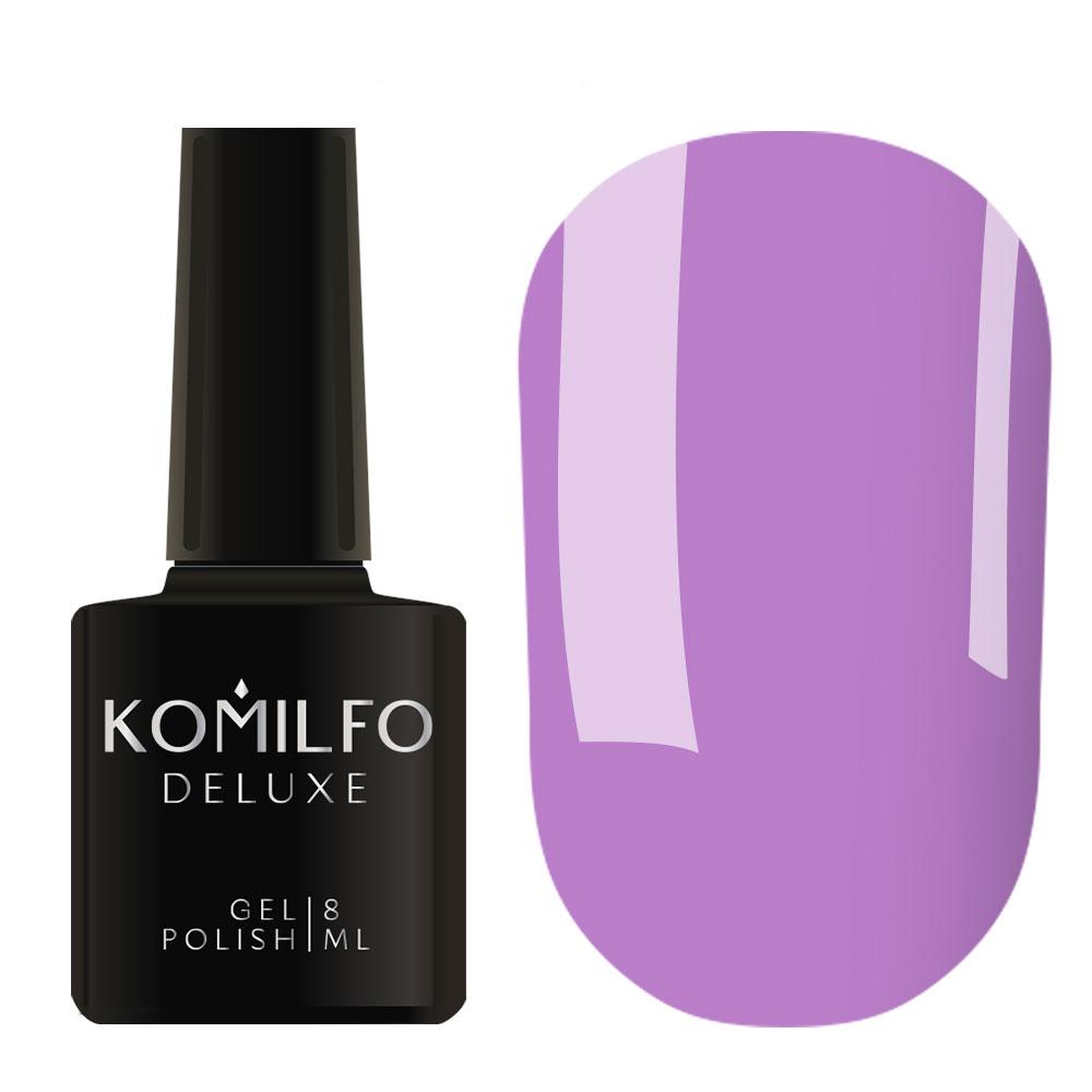 Гель-лак для нігтів Komilfo Deluxe Series №D120 бузковий аметист, емаль 8 мл