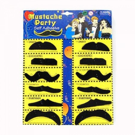 Накладні вуса для вечірок (mustache party)