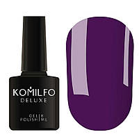 Гель-лак для ногтей Komilfo Deluxe Series №D223 сливово-фиолетовый, эмаль 8 мл