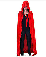 Накидка Відьми червона (плащ) на хеллоуїн — оригінальний аксесуар для вашого стилю!