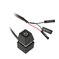 Кастомна кнопка живленя Kolink External Power Button with Cable - 1650mm