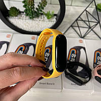 Умный фитнес браслет смарт часы Smart Band M8 Yellow