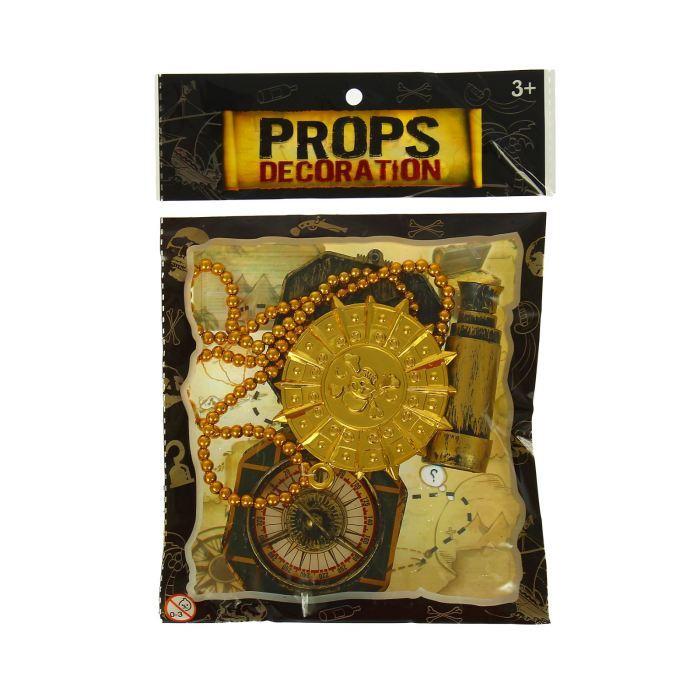 Набір для карнавалу "Піратські пригоди" різні предмета в наборі