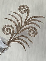 Декоративна гілочка - ажур ( платина, упаковка 10 штук), фото 7