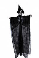 Лялька Декор анімований "Відьма" з LED-підсвіткою і звуковими ефектами