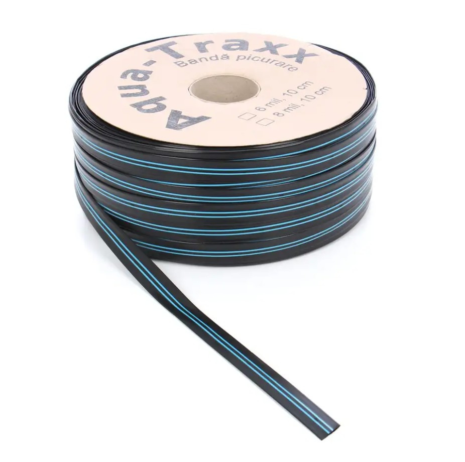 Крапельна стрічка лабіринтного типу Zhifu D16х0,2 крок 20см 2000м, Безшовна крапельна стрічка лабіринтного типу