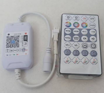 Контролер Smart RGB WIFI музичний з пультом RF 28 кнопок