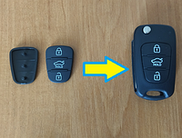 Резинка (кнопки) для ключа 3 кнопки KIA Hyundai