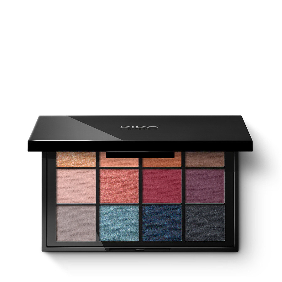 Купити KIKO Cult colours eyeshadow palette 01 тіні на 12, ціна 599