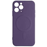 Чохол силіконовий SLIM MagSafe для Iphone 11 PRO MAX Deep Purple