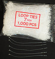 Пластиковый держатель затяжка для бирок (хомут) 7" (178 мм.), 1000 штук