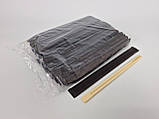 Палички для суші бамбукові 230 мм Ø4,2 мм(100 шт)(1 пач)палочки в чорній паперовій індивідуальній упаковці, фото 2