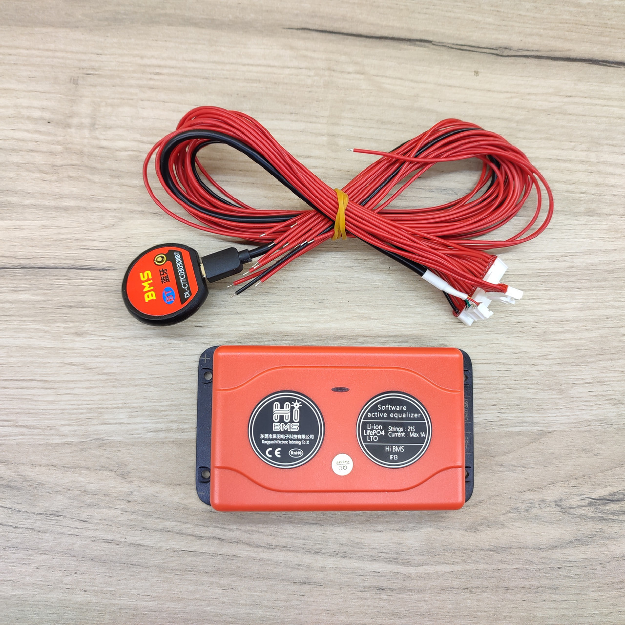 Активний балансир HI 21S 1A з Bluetooth для Li-Ion, LiFePO4, LTO акумуляторів, фото 1