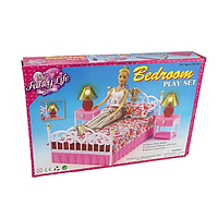 Набор кукольной мебели Gloria Спальня для Барби