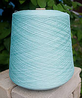 Пряжа для в"язання в бобінах віскоза з еластаном стрейч 50/2 (Туреччина) М"ЯТА