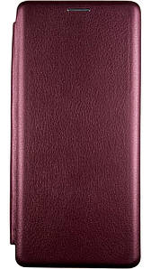 Чохол-книжка Elegant book для LG X Power / бордовий