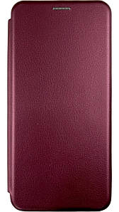 Чохол книжка Elegant book для Samsung Galaxy S10 бордовий
