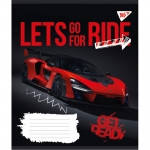 Тетрадь школьная A5 18 листов клетка Yes Lets go for ride