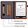 Чохол для PocketBook 633 Color Moon Silver з ремінцем та підставкою коричневий – обкладинка на Покетбук, фото 5