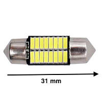 T11 / C5W LED (36SMD 31мм Печатная плата)