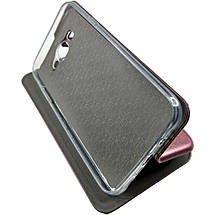 Чохол книжка Elegant book для Samsung Galaxy J700h бордовий, фото 4