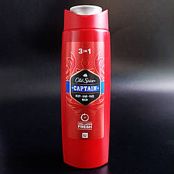 Гель для душа + Шампунь Old Spice Captain 3in1 250 мл.